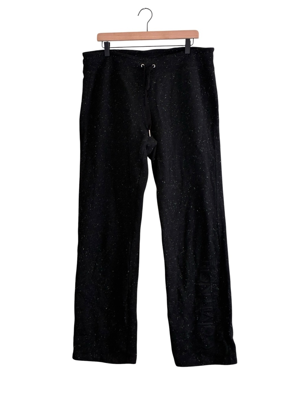 Calvin Klein | LIKE NEW Performance straight leg fleece speckled sweatpants XL